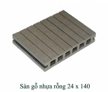 Sàn gỗ nhựa rỗng 24x140