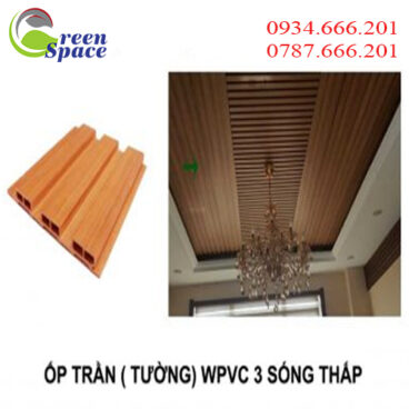Tường wpvc 3 sóng thấp