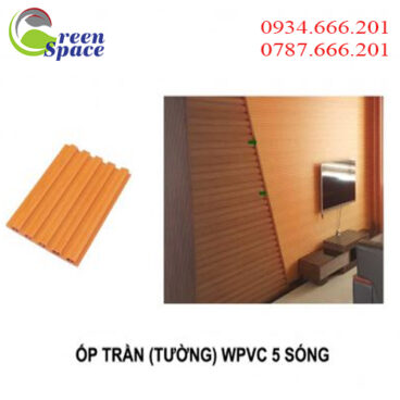 Ốp tường wpvc 5 sóng