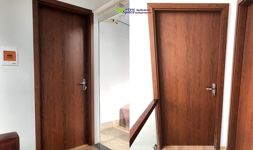 Các bước thi công cửa gỗ nhựa sinh thái ecoplast door composite hoàn thiện bàn giao