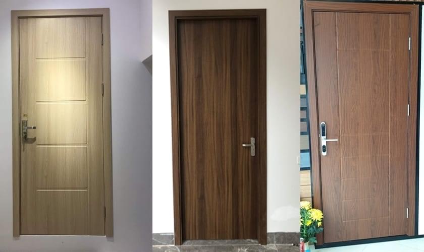 Mẫu cửa gỗ nhựa sinh thái nhựa composite ecoplast door